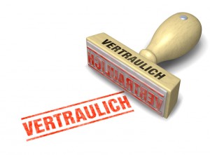 Umgang mit vertraulichen Informationen  © bluedesign - Fotolia.com 